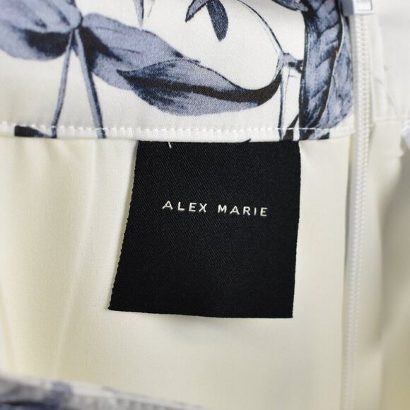 Alex Marie Lush Escape Floral Pleated Midi Skirt - 8 - Picture 8 of 9